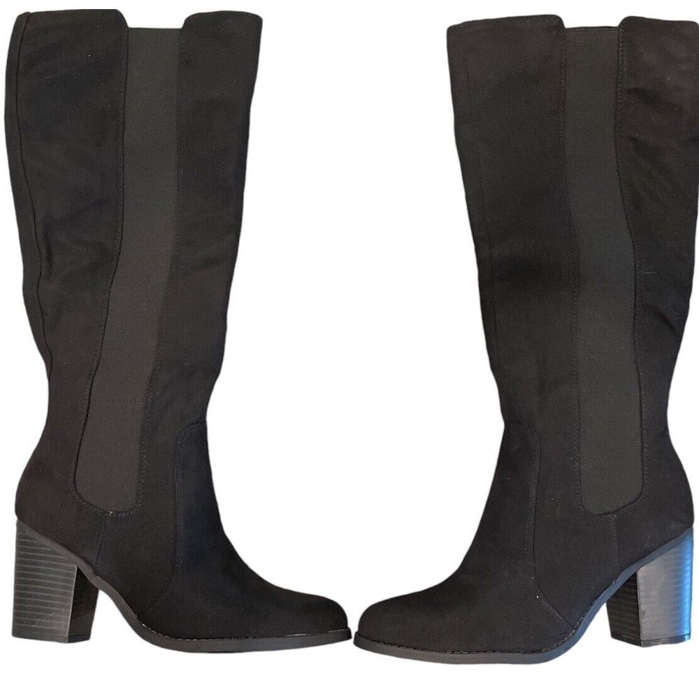 Sugar Black Ankle Boots